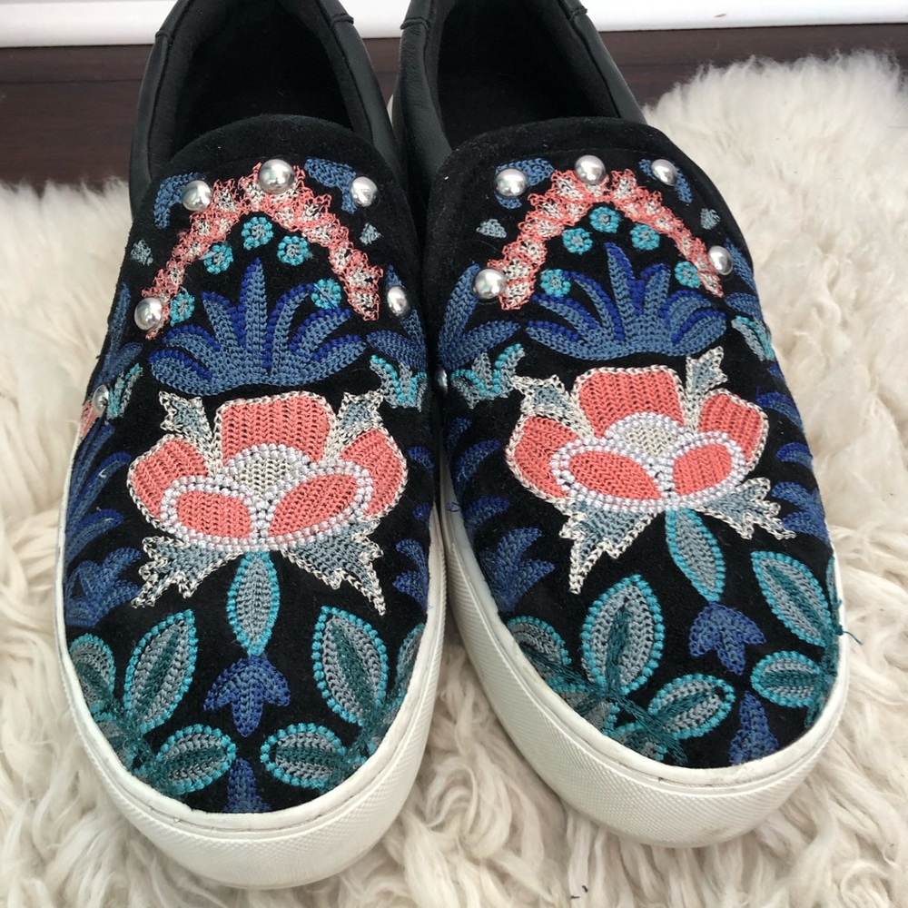 Rebecca Minkoff Embroidered Sneakers
